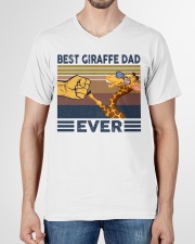 GIRAFFE VINGATE STYLE TSHIRT V-Neck T-Shirt garment-vneck-tshirt-front-01