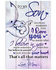 TO MY SON 16x24 Poster front