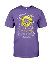 Illinois Girls Are Sunshine Premium Fit Mens Tee tile