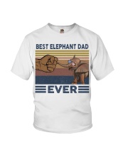 BEST ELEPHANT DAD Youth T-Shirt thumbnail