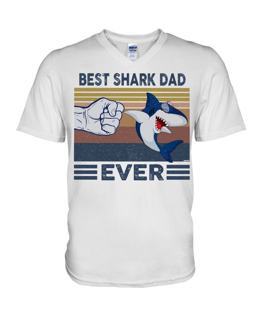 SHARK VINGATE STYLE TSHIRT V-Neck T-Shirt