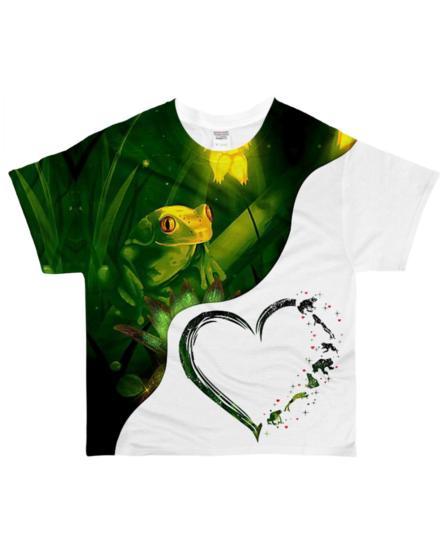 Heart Frog All-over T-Shirt