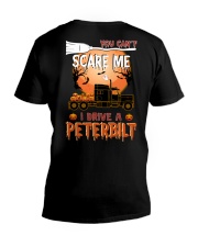 YOU CAN NOT SCARE ME V-Neck T-Shirt tile