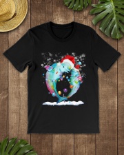 Christmas Dolphins Classic T-Shirt lifestyle-mens-crewneck-front-18