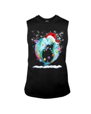 Christmas Dolphins Sleeveless Tee tile