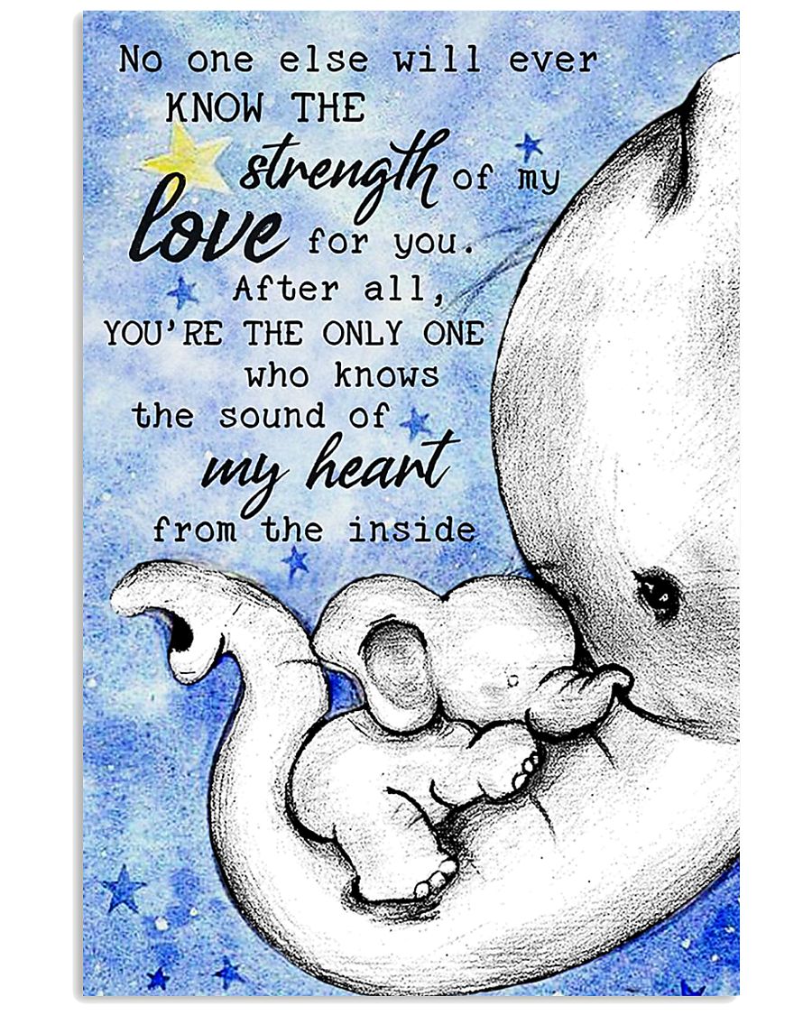 THE SOUND OF MY HEART FROM THE INSIDE 16x24 Poster