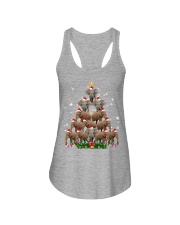 ELEPHANT CHRISTMAS Ladies Flowy Tank tile