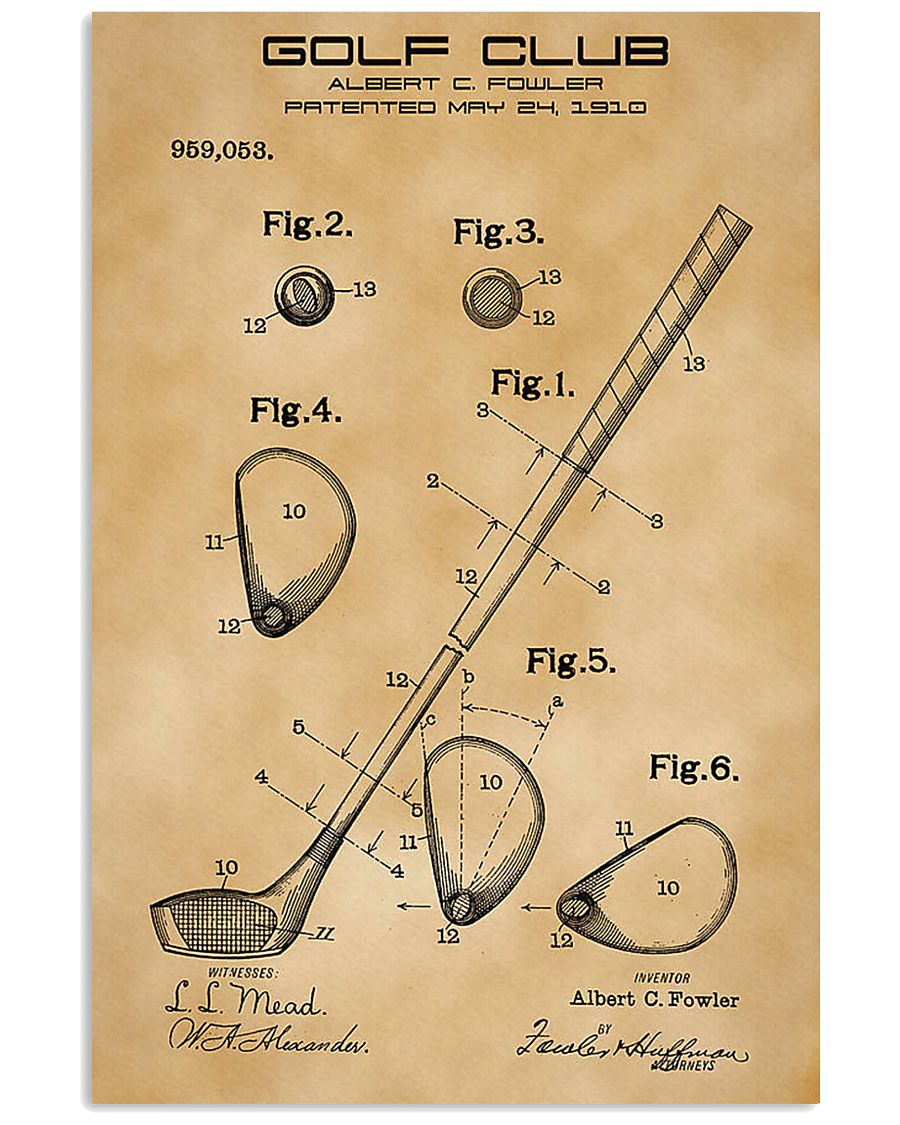 GOLF CLUB 16x24 Poster