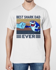 SHARK VINGATE STYLE TSHIRT V-Neck T-Shirt garment-vneck-tshirt-front-01