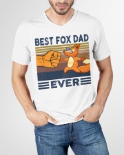 FOX VINGATE STYLE TSHIRT V-Neck T-Shirt garment-vneck-tshirt-front-lifestyle-01