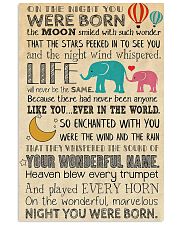 BORN THE MOON 24x36 Poster front