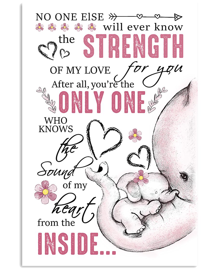 THE SOUND OF MY HEART FROM THE INSIDE 16x24 Poster