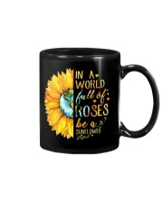 IN A WORLD FULLL OF ROSES Mug tile