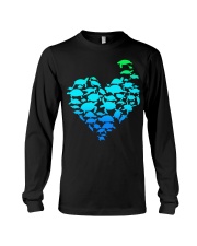 TURTLE GADIENT STYLE TSHIRT Long Sleeve Tee thumbnail