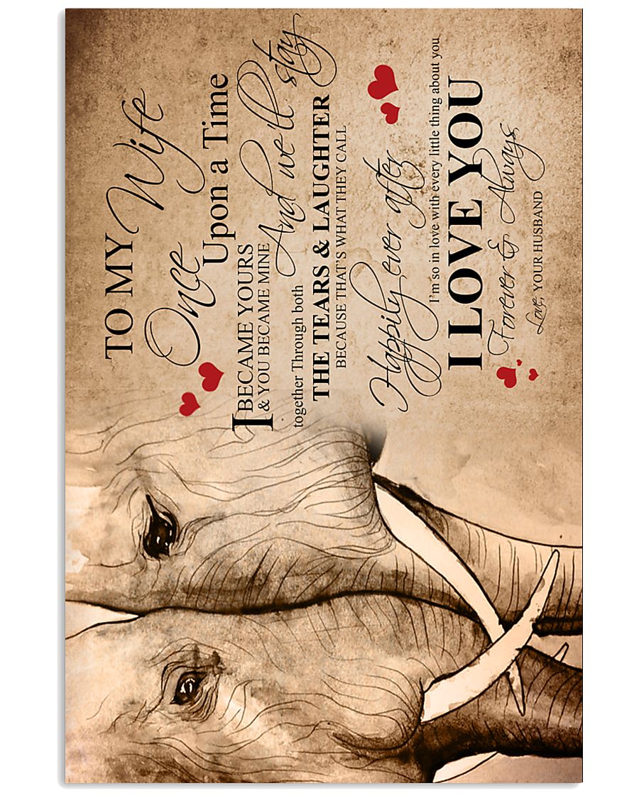 TO MY WIFE 16x24 Poster