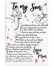 TO MY SON 24x36 Poster front