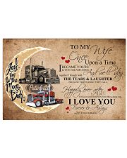 TO MY DAUGHTER Horizontal Poster tile