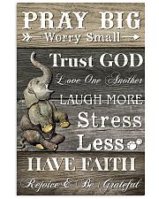 PRAY BIG 16x24 Poster front