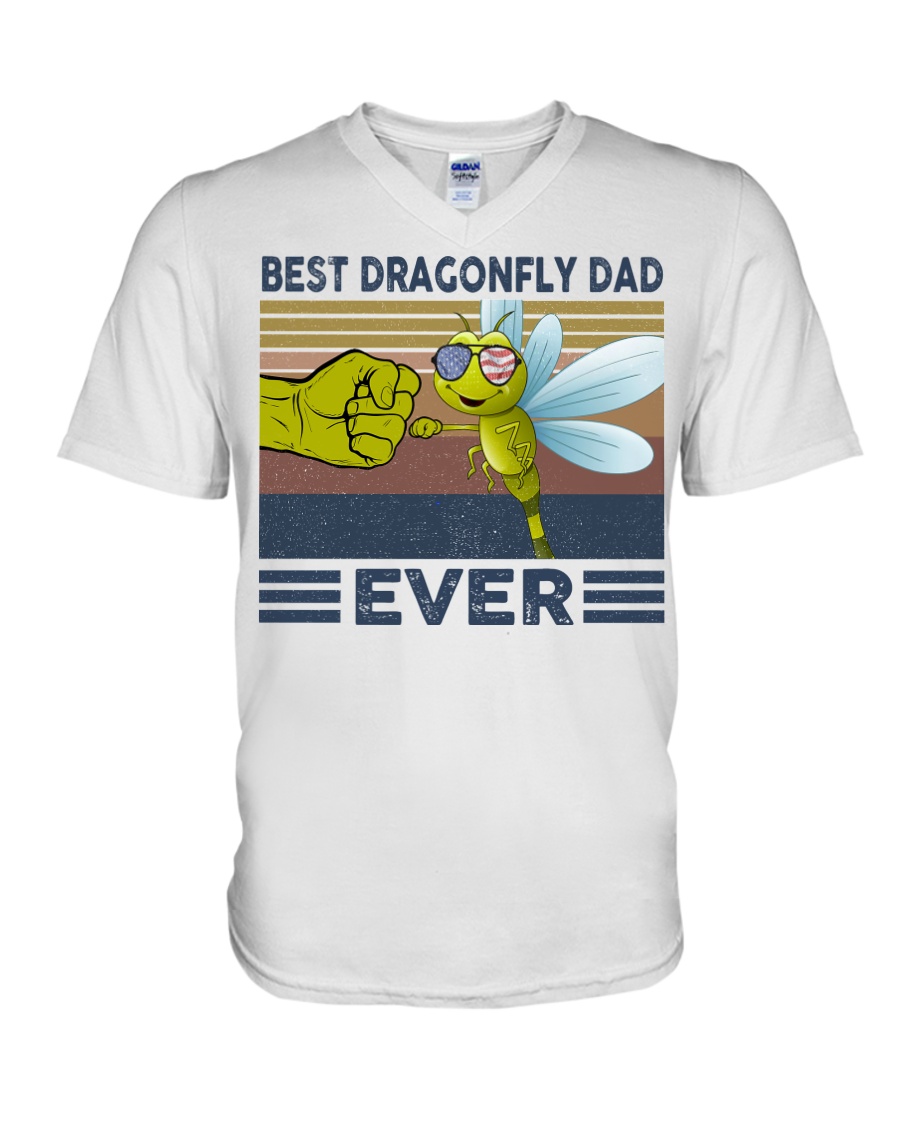 DRAGONFLY VINGATE STYLE TSHIRT V-Neck T-Shirt