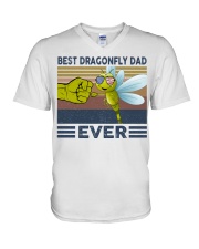 DRAGONFLY VINGATE STYLE TSHIRT V-Neck T-Shirt front