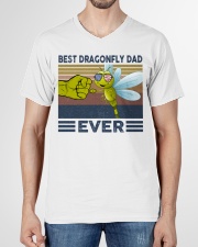 DRAGONFLY VINGATE STYLE TSHIRT V-Neck T-Shirt garment-vneck-tshirt-front-01