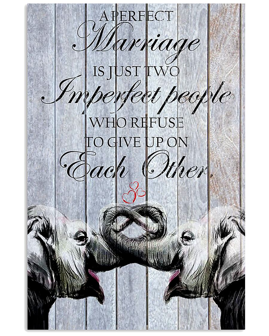 A PERFECT MARRIAGE 16x24 Poster