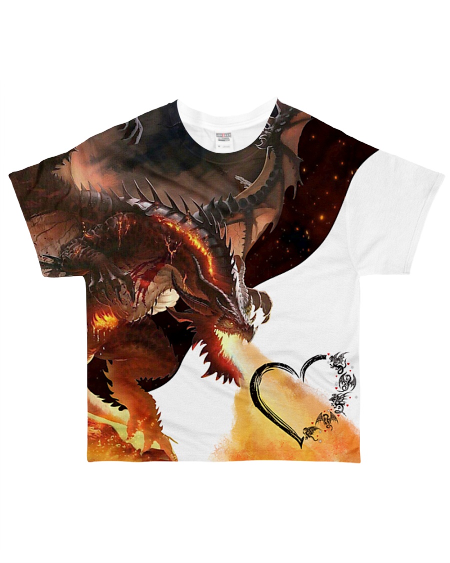 DRAGON FIRE All-over T-Shirt