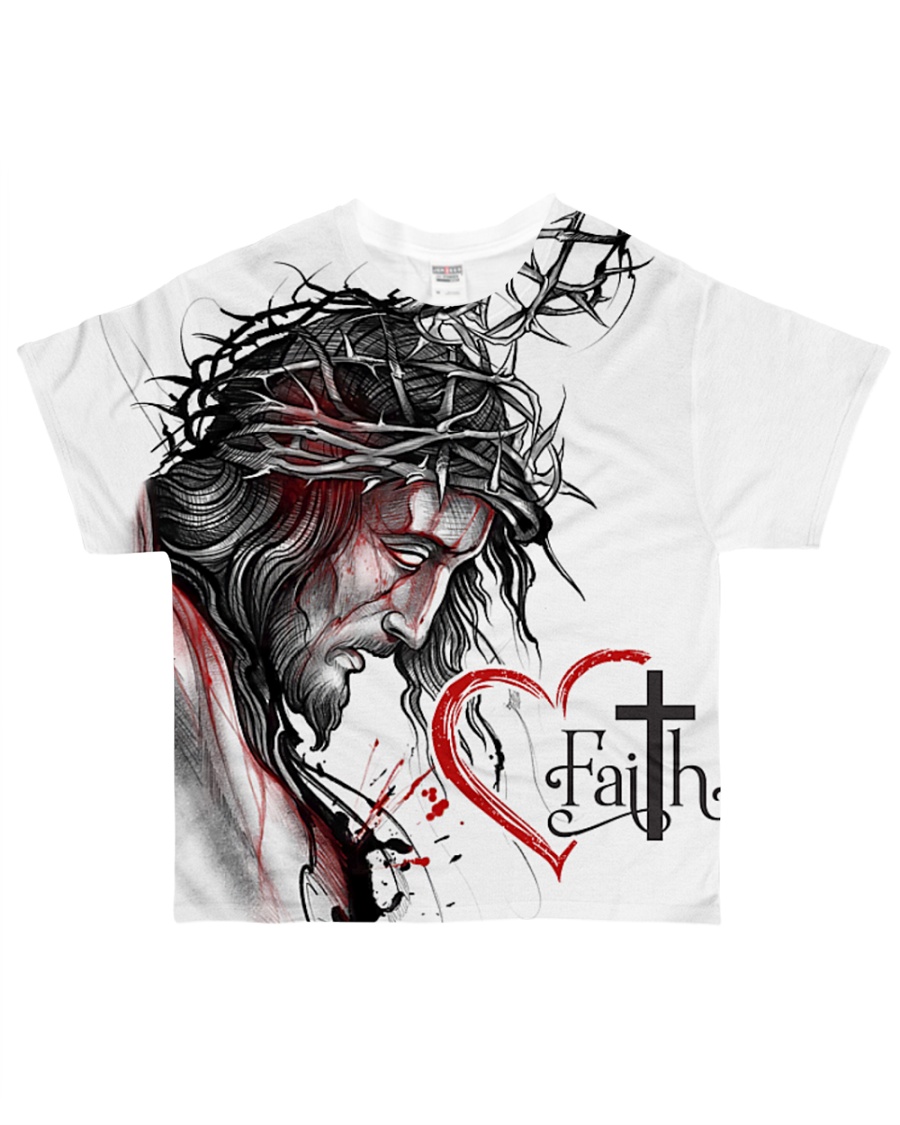 GOD IN MY HEART All-over T-Shirt
