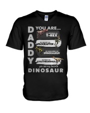 DADDY FATHER DAY V-Neck T-Shirt thumbnail