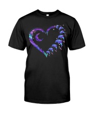 dolphin heart gradian Premium Fit Mens Tee tile