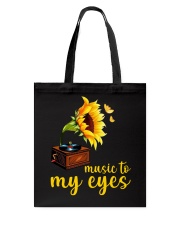 MUSIC TO MY EYES Tote Bag tile