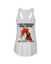 chicken foot Ladies Flowy Tank tile