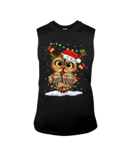 owl merry christmas style Sleeveless Tee tile