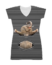 ELEPHANT 3D FULL All-over Dress front