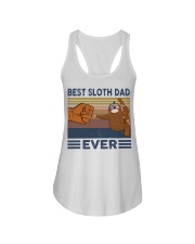 SLOTH VINGATE STYLE TSHIRT Ladies Flowy Tank thumbnail