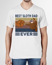 SLOTH VINGATE STYLE TSHIRT V-Neck T-Shirt garment-vneck-tshirt-front-01