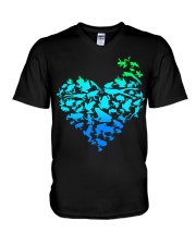 FROG GADIENT STYLE TSHIRT V-Neck T-Shirt thumbnail