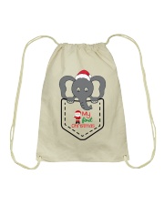 MY FIRST CHRISTMAS Drawstring Bag tile