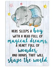 SLEEPS A BOY 16x24 Poster front