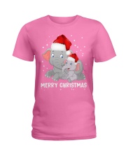 Merry Christmas Ladies T-Shirt thumbnail