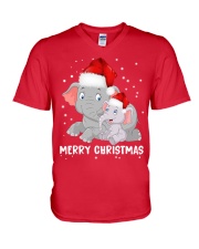 Merry Christmas V-Neck T-Shirt thumbnail