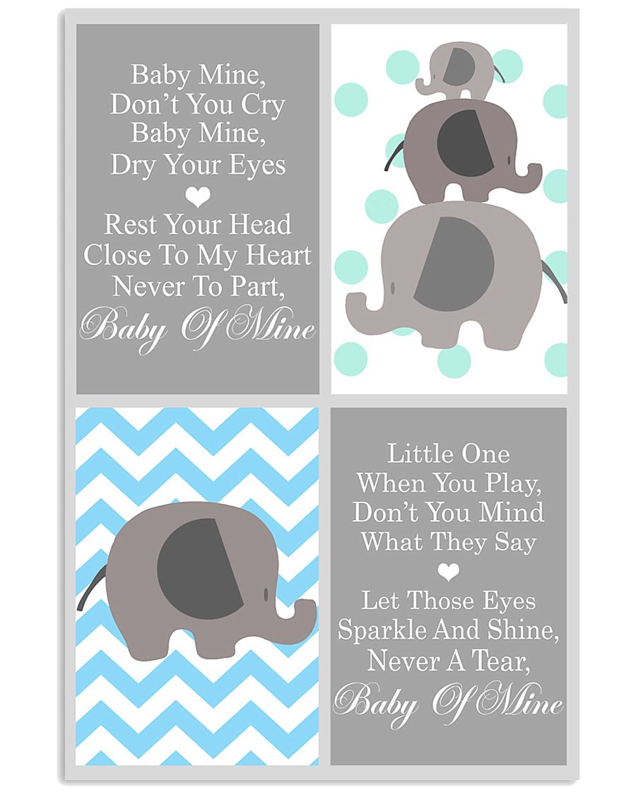 BABY MINE 24x36 Poster