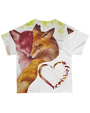 Heart fox All-over T-Shirt back