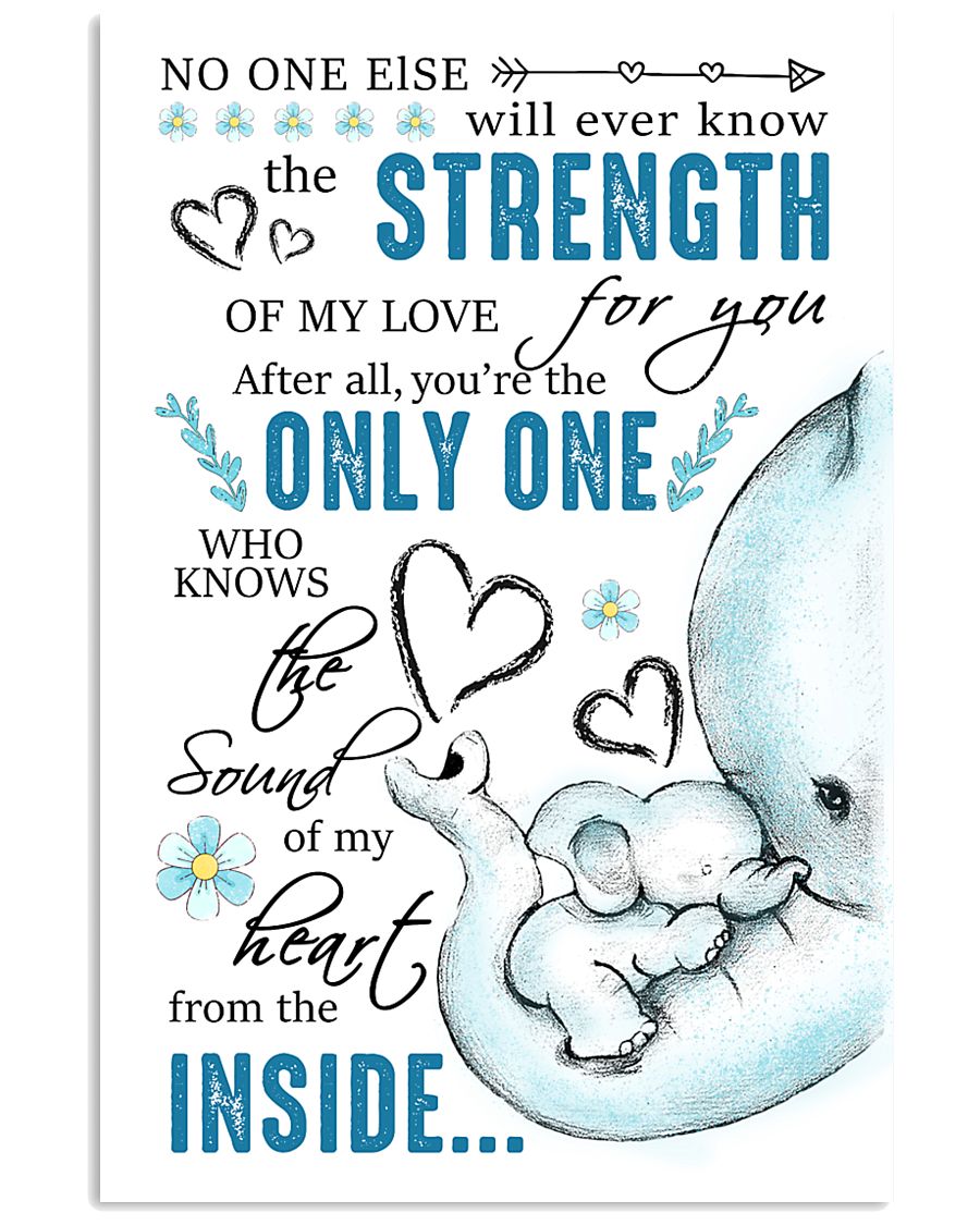 THE SOUND OF MY HEART FROM THE INSIDE 16x24 Poster