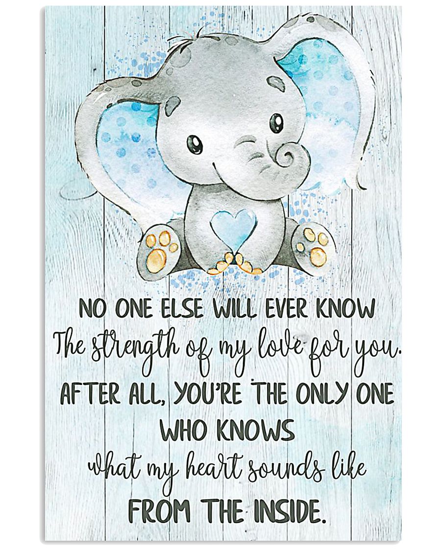 NO ONE ELSE WILL EVER KNOW 16x24 Poster