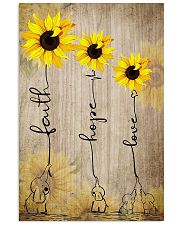 FAITH HOPE LOVE 16x24 Poster front