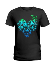 OCTOPUS GADIENT STYLE TSHIRT Ladies T-Shirt thumbnail