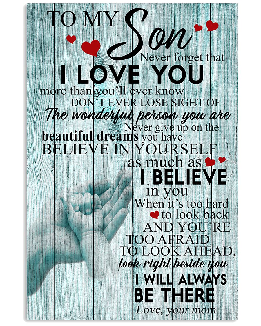 TO MY SON 16x24 Poster