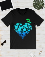 TURTLE GADIENT STYLE TSHIRT Classic T-Shirt lifestyle-mens-crewneck-front-17