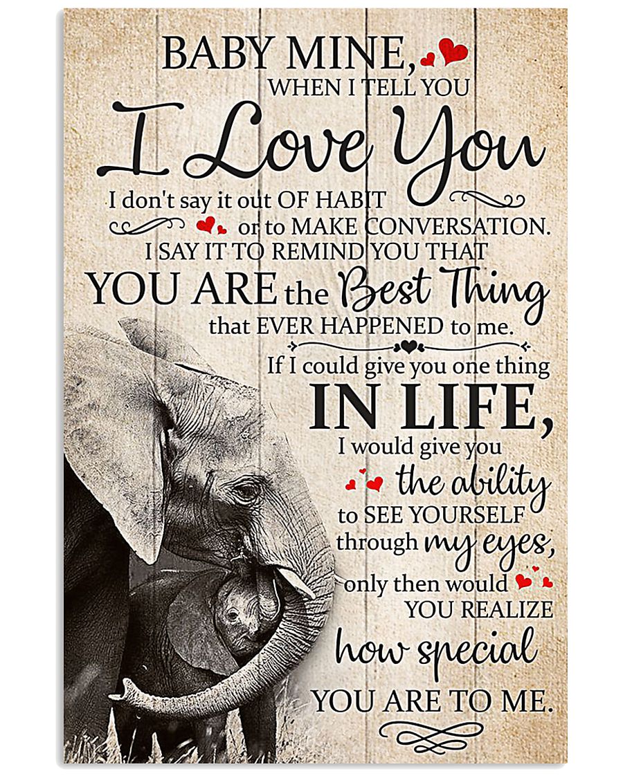 BABY I LOVE YOU 16x24 Poster